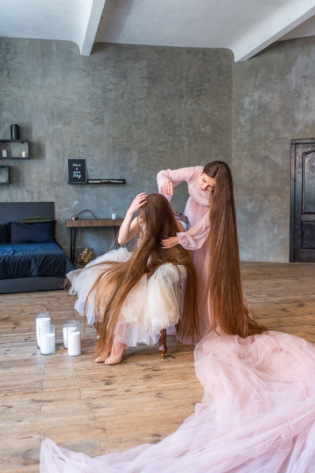 PHOTO SET - Rapunzel princesses photoshoot
