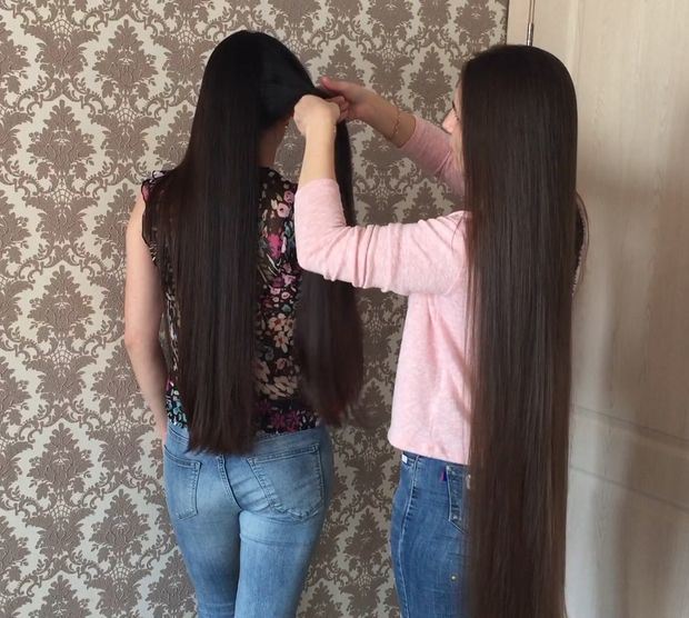 VIDEO - The perfect long hair duo