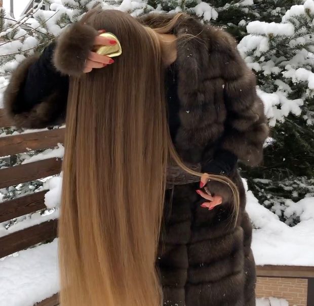 VIDEO - Rapunzel in the snow