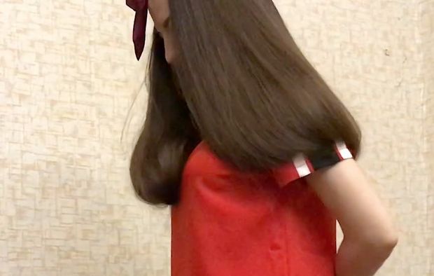 VIDEO - Elmira&#x27;s folded hair