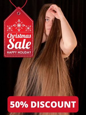 VIDEO - Natalie's gorgeous hair brushing and hair play