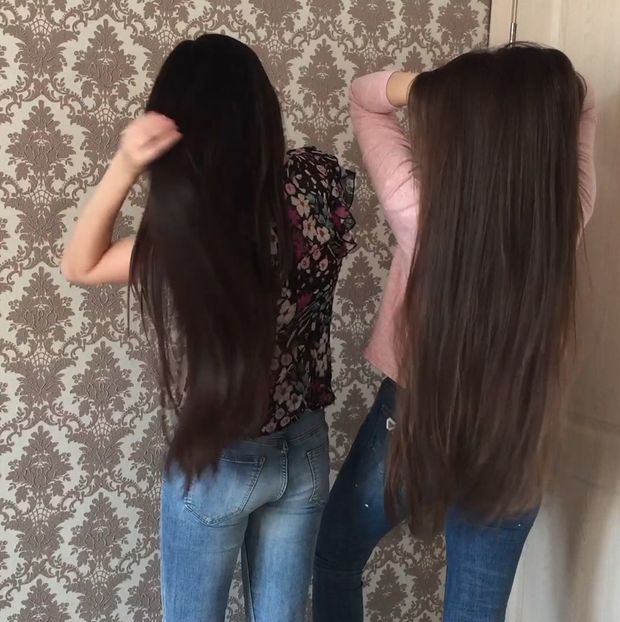 VIDEO - The perfect long hair duo