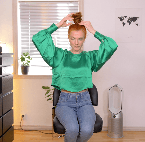 VIDEO - Benedicte&#x27;s bun drop show