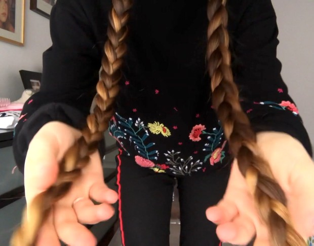 VIDEO - Ottavia&#x27;s freshly trimmed hair