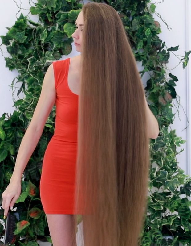 VIDEO - Lower calf length hair