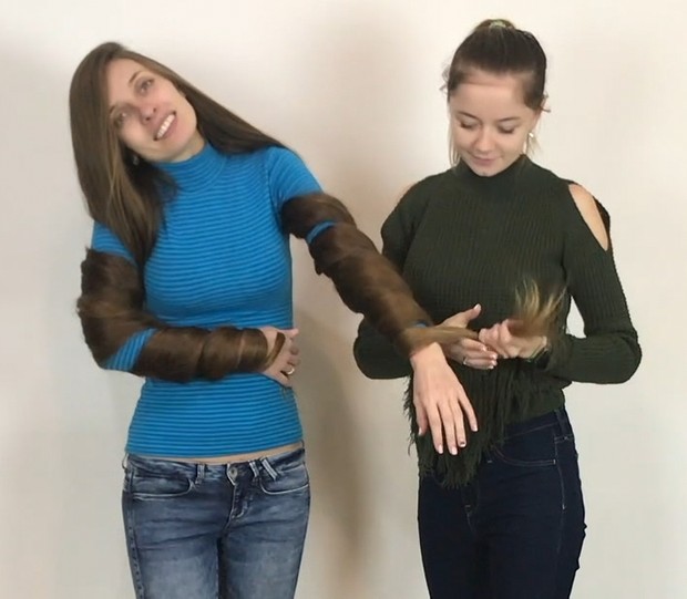 VIDEO - Longer than floor length