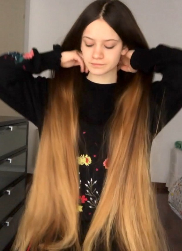VIDEO - Ottavia&#x27;s freshly trimmed hair