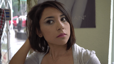 Dolores "1st short creative haircut and 2st short creative pixie cut"