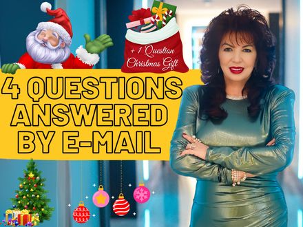 4 questions answered by e-mail