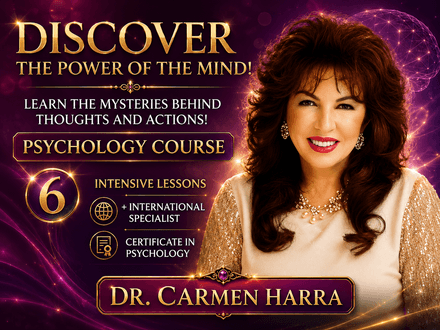 PSYCHOLOGY COURSE (6 lessons) - Discover The Power Of The Mind!