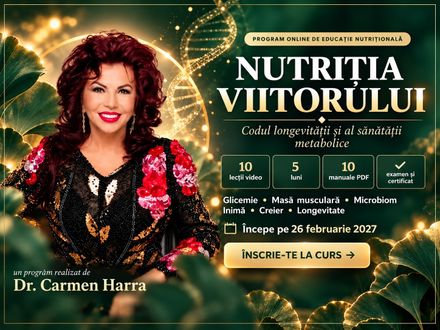 Nutriția Viitorului – Codul longevității și al sănătății metabolice