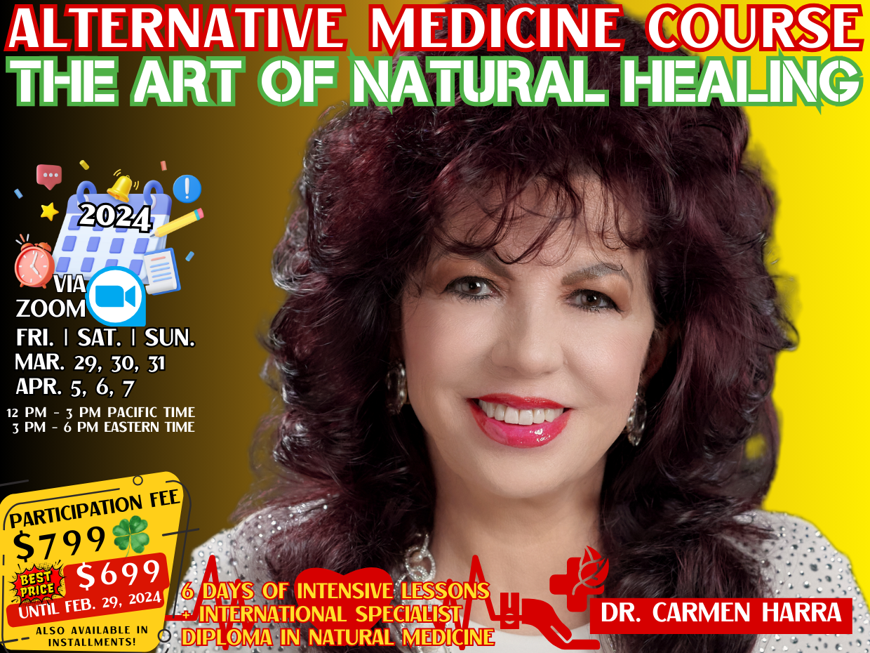 ALTERNATIVE MEDICINE COURSE (6 days) The Art of Natu