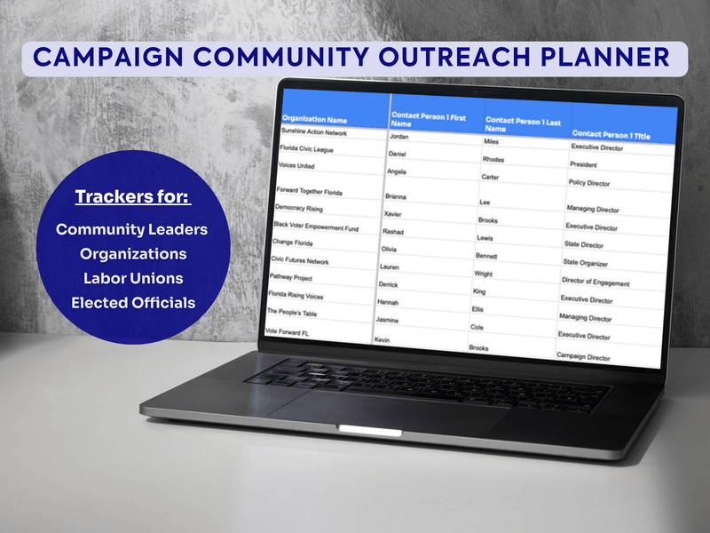 Campaign Political Tracker