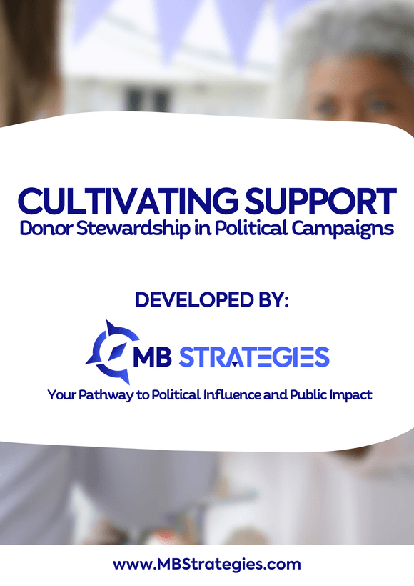 Cultivating Support: Donor Stewardship in Political Campaigns Workbook