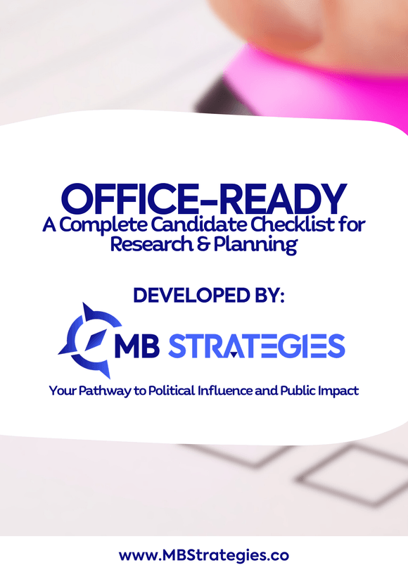 Office Ready: A Complete Candidate Checklist for Research &amp; Planning