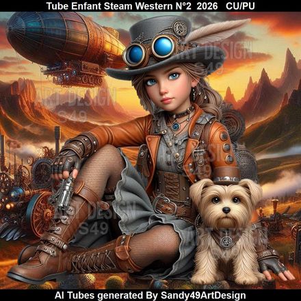 Tube Enfant Steam West N°2  2026