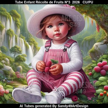 Tube Enfant Récolte de Fruits N°3  2026