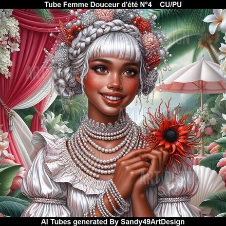 Tube Femme Douceur d&#x27;Eté N°4