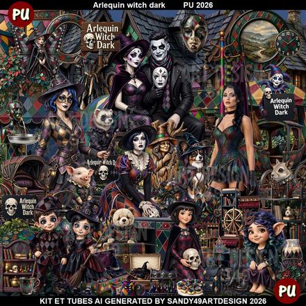 Arlequin Witch Dark  2026