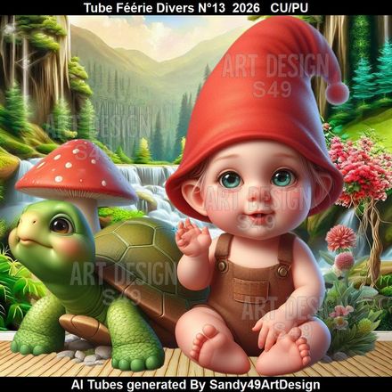 Tube Féérie Divers N°13  2026