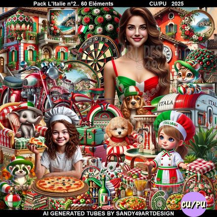 Pack L&#x27;Italie N°2