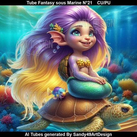 Tube Fantasy Sous Marine N°21