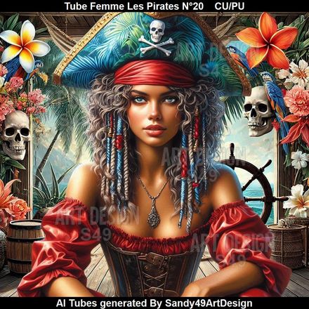 Tube Femme Les Pirates N°20