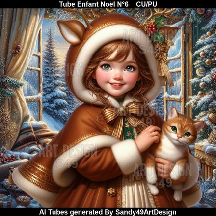 Tube Enfant Noël N°6
