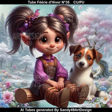 Tube Féérie d'hiver N°35