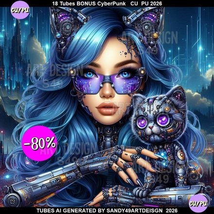 18 Tubes Cyber Punk  2026