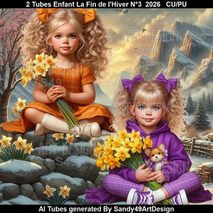 2 Tubes Enfant La Fin de L'Hiver N°3  2026  