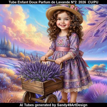 Tube Enfant Doux Parfum de Lavande N°2  2026
