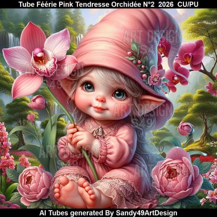 Tube Féérie Pink Tendresse Orchidée N°2  2026