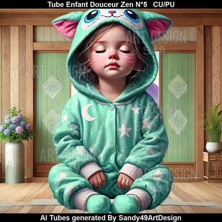 Tube Enfant Douceur Zen N°5