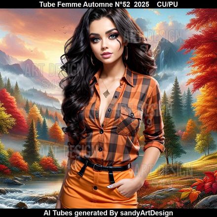 Tube Femme Automne N°52    2025