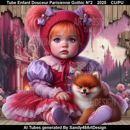Tube Enfant Douceur Parisienne Gothic N°2    2025