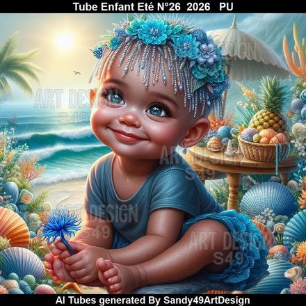 Tube Enfant Eté N°26  2026