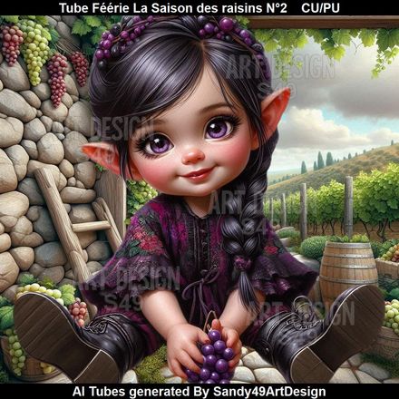 Tube Féérie La Saison des raisins N°2