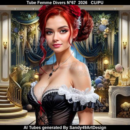 Tube Femme Divers N°67  2026