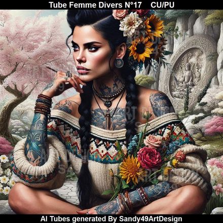 Tube Femme Divers N°17