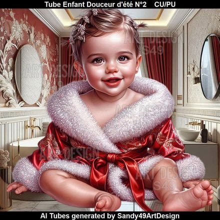 Tube Enfant Douceur d&#x27;été N°2