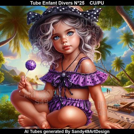 Tube Enfant Divers N°25