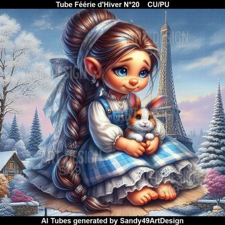 Tube Féérie d'Hiver N°20