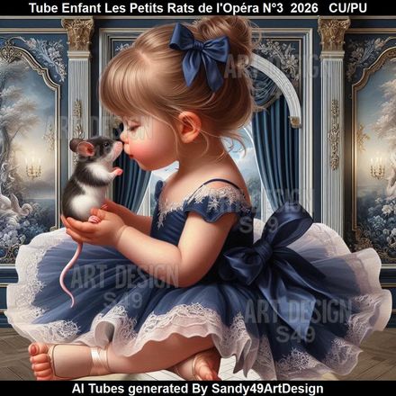 Tube Enfant Les Petits Rats de l'Opéra N°3  2026