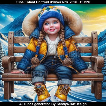 Tube Enfant Un Froid d'Hiver N°3  2026