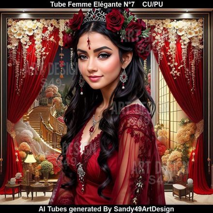 Tube Femme Elégante N°7