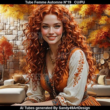 Tube Femme Automne N°19