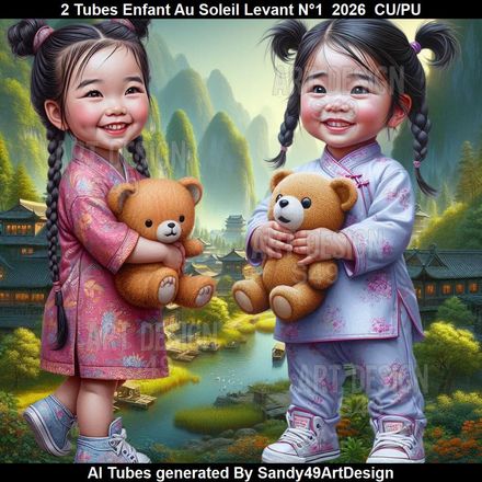 2 Tubes Enfant Au Soleil Levant N°1  2026