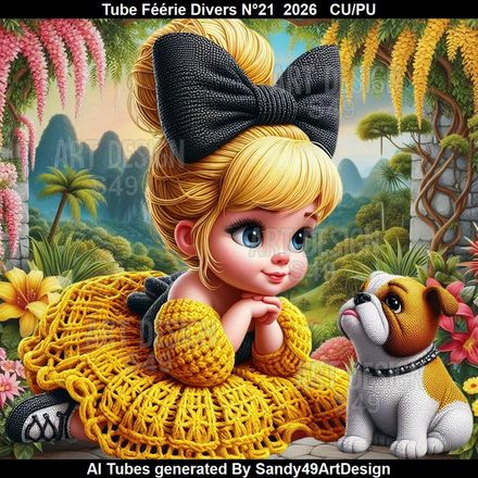 Tube Féérie Divers N°21  2026