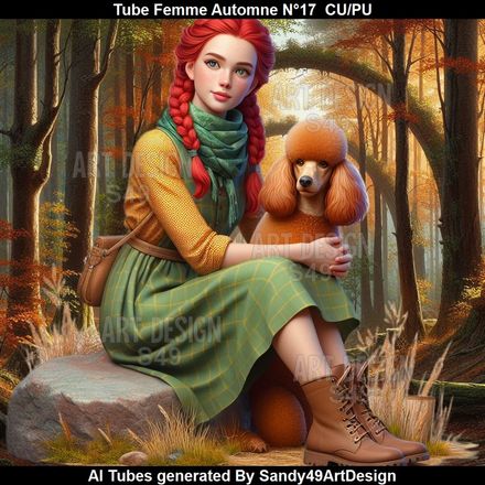 Tube Femme Automne N°17